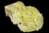 Yellow Topazolite Garnet Cluster - Mexico #169360-1